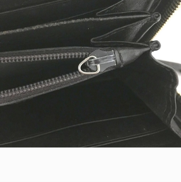 Gucci Guccissima Leather Bow Zip Around Wallet - Picture 5 of 8